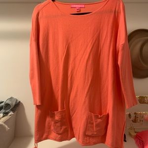 Lilly Pulitzer Tangerine Elba Sweater